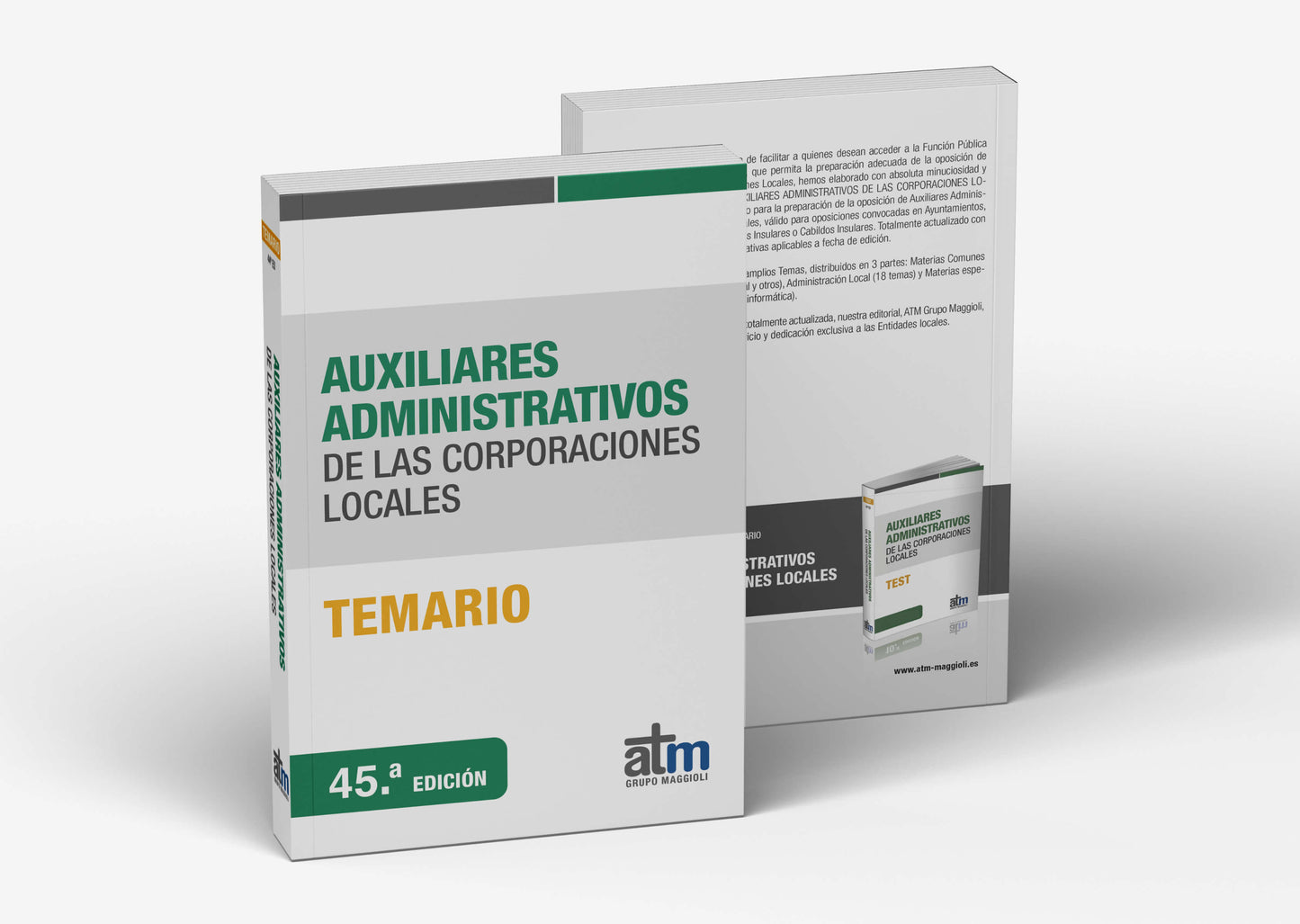 Temario Auxiliares Administrativos de las Corporaciones Locales